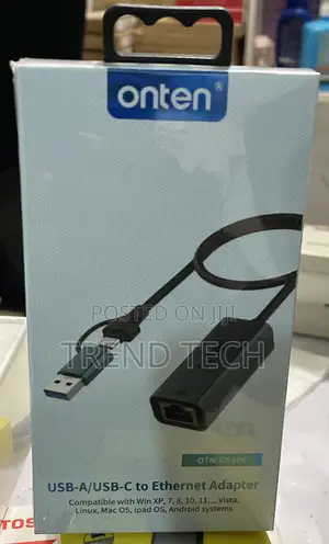 Onten Type-C/A to Ethernet Adapter