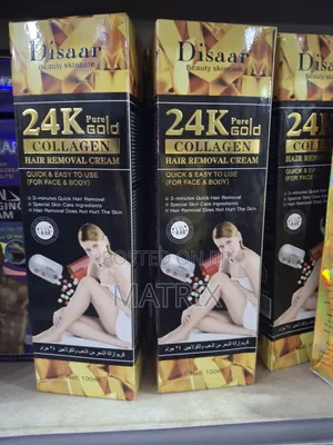 Disaar Hair Removal Cream with Gold Essence & Collagen