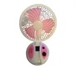Portable Mini Table Fan with LED Light - 2