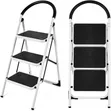 3-Step Aluminium Step Ladder - 2