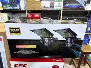 20MP Solar PTZ Security Camera with 4 Lenses