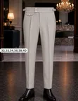 Louis Vuitton Beltless Trousers - Men's - 1