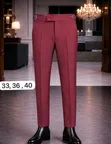 Louis Vuitton Beltless Trousers - Men's - 3