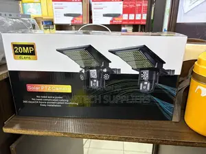 20MP Solar PTZ Camera - 4 Lens Wireless Outdoor Security