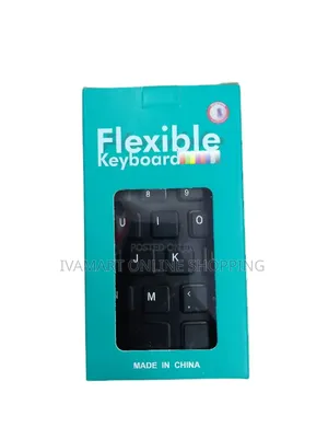 Flexible Rubber Keyboard - Portable & Foldable
