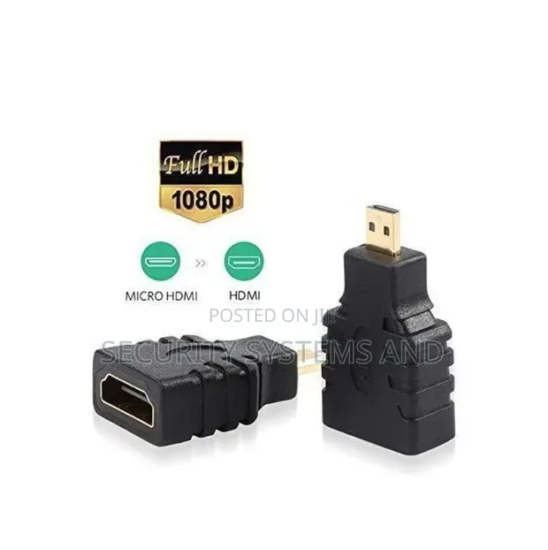 Micro HDMI to Female HDMI Adapter - 1