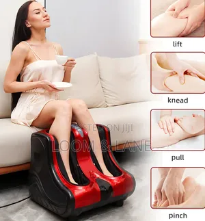 Kneading Rolling Vibration Heating Foot & Calf Massager