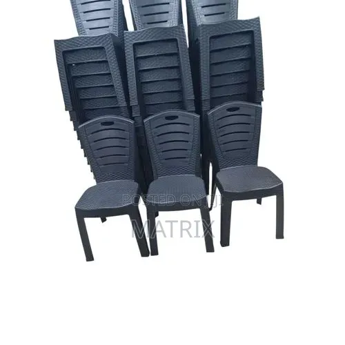 Plastic Armless Chair - 1