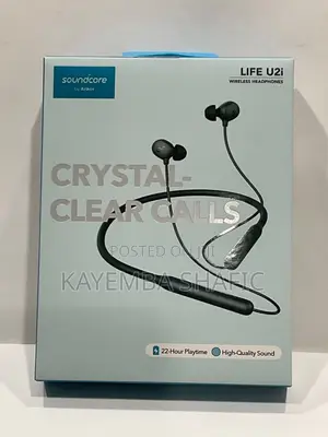 Anker Soundcore Life U2i Wireless Neckband Headphones - Black