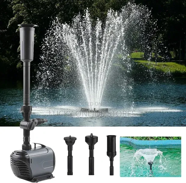 Submersible Water Fountain Pond Pump Kit - 1