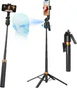 Q13 Smart Tracking Tripod 360° AI Face Selfie Stick - 1