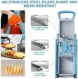 Heavy Duty Vegetable Slicer & French Fry Maker - 1