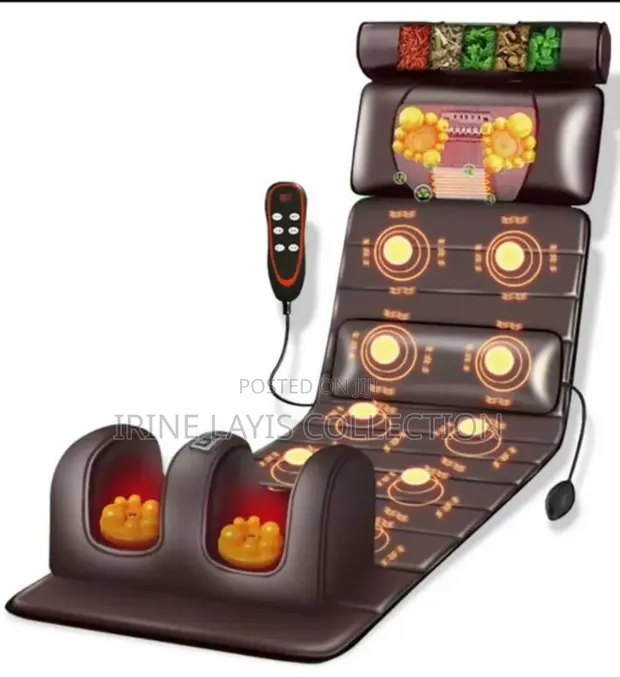 Full-Body Electric Massage Mat with Foot Massager - 1