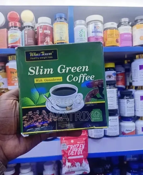 Slim Green Coffee with Ganoderma for Weight Loss - 1