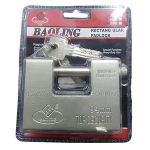 BAOLING Rectangular Padlock (94mm) - Heavy Duty Security