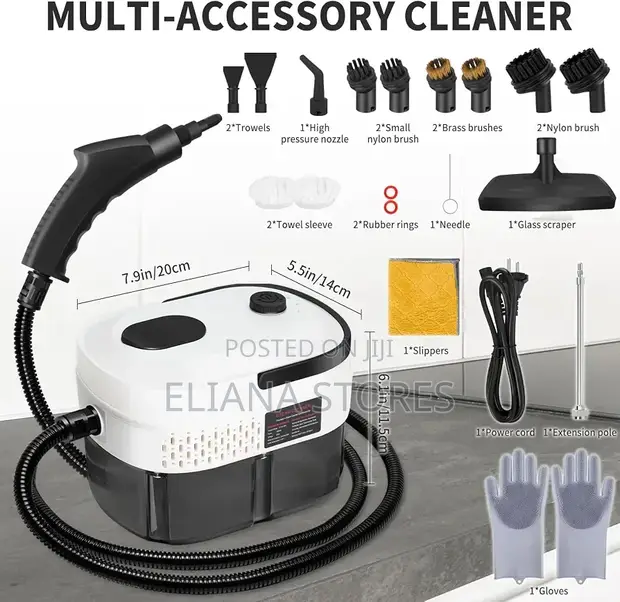 Brand New 2500W Handheld High-Pressure Steam Cleaner - 1