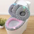 Soft, Plush, Thickened Toilet Seat Cover - 2