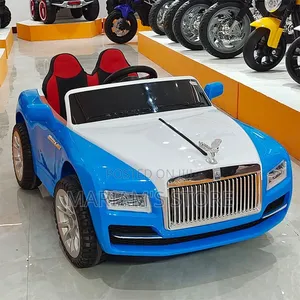 Battery-Operated Kids' Ride-on Car - Rolls-Royce Style