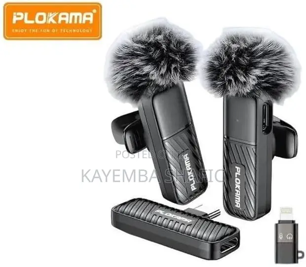 Plokama VM-20 Wireless Dual Lavalier Microphone System - 1