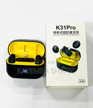 K31 Pro Dual Wireless Lavalier Microphone for iPhone/Type-C