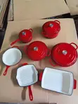 11-Piece Heavy Duty Enameled Cast Iron Cookware Set - Brand New - 2