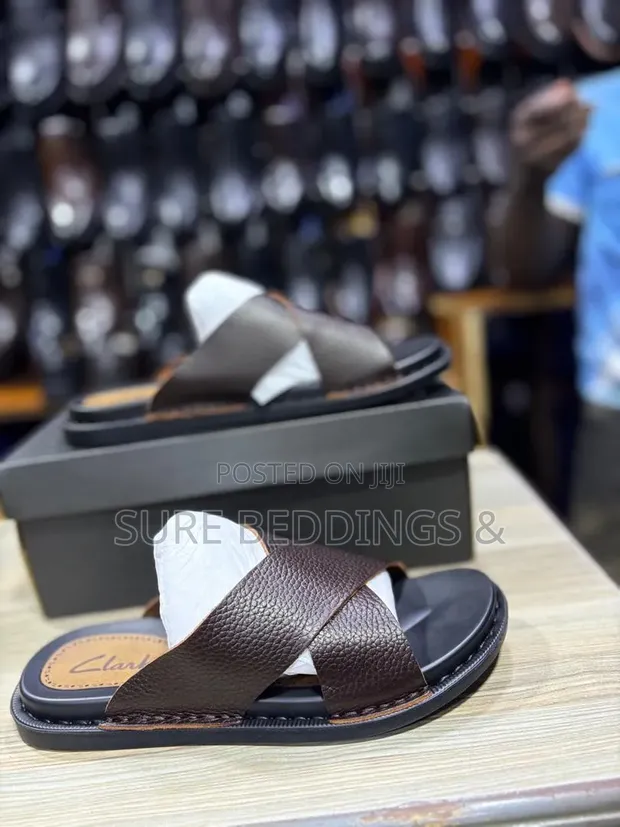 Brown Clarks Sandals - 1