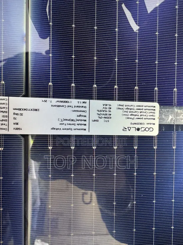 620W Monocrystalline Solar Panel - 1