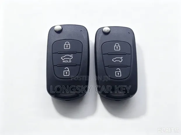 Kia & Hyundai Foldable Car Key Insert - 1