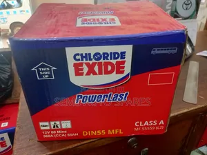 Exide Din 55 Chloride 12V 55Ah Battery