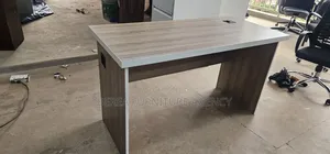 Grey Office Table 130cm