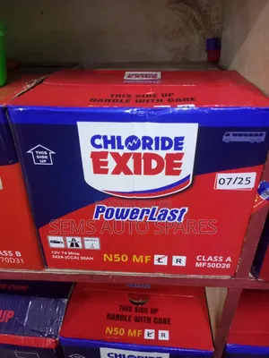 Chloride Exide Batteries - 1 Year Warranty
