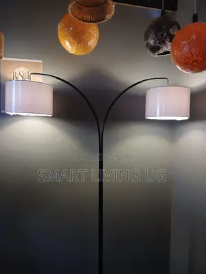 Floor Lamp with 2 Shades