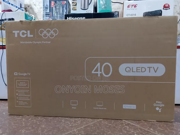 40 Inches TCL QLED Google Smart TV - 1