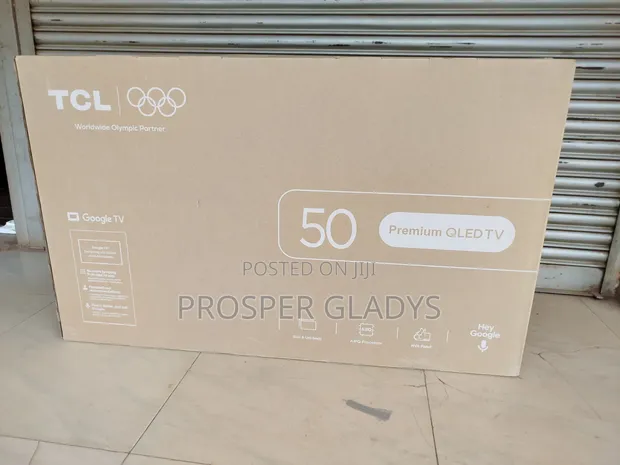 TCL 50" QLED Smart Android Google TV - 1