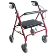 Drive Medical Height-Adjustable Aluminum Rollator Walker - 1