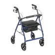 Drive Medical Height-Adjustable Aluminum Rollator Walker - 4