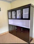 6x6ft Wood-Mode Sideboard and Cupboard - 1
