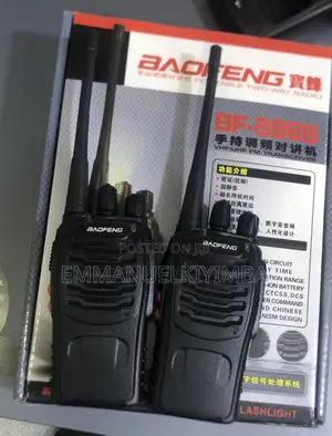 2pcs Baofeng BF-888s Walkie Talkies