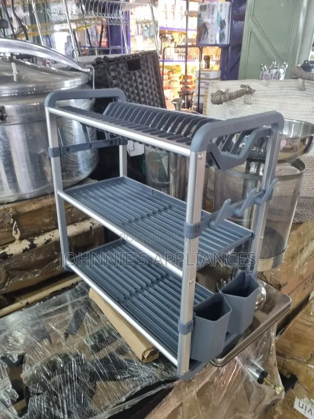 3 Tier Dish Drainer Rack - 1
