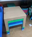 Civil Small Plastic Tables - Brand New - 1
