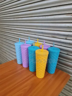 1 Litre Plastic Water Glasses (Set of 4)