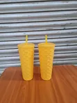 1 Litre Plastic Water Glasses (Set of 4) - 3