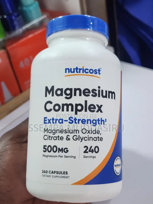 Nutricost Magnesium Complex 500mg, 240 Vegetarian Capsules - 1