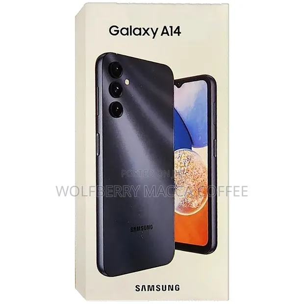 New Samsung Galaxy A14 128GB Black - 1