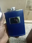Stainless Steel Hip Flask with Engraving Plate - 3