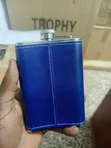 Stainless Steel Hip Flask with Engraving Plate - 5