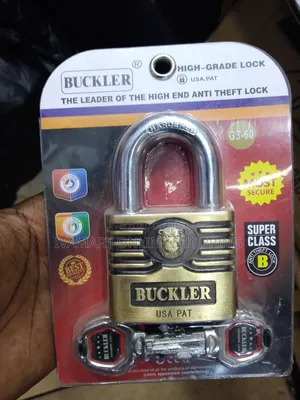 Buckler Heavy-Duty Super Class Anti-Theft Padlock - 60mm