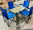 5-Piece Folding Camping Table and Chairs Set - 2