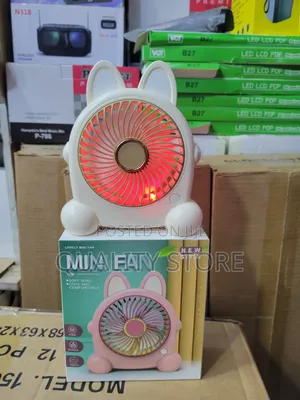 Mini Table Fan - Rabbit Design