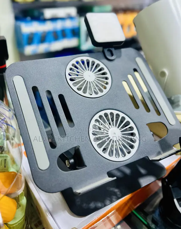Laptop Stand with Cooling Fan - 1